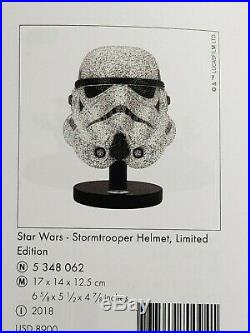 Swarovski NEW Star Wars Stormtrooper Helmet limited edition