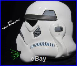 Ukswrath's Stormtrooper helmet Audio System withVoice Modulation