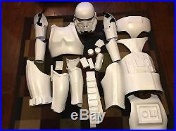 Unfinished, Used Star Wars Storm Trooper Armor Full Size Movie Prop with Helmet