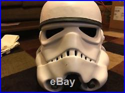 Unfinished, Used Star Wars Storm Trooper Armor Full Size Movie Prop with Helmet