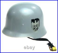 Vintage 1964 1966 GI Joe SOTW German Stormtrooper Helmet Complete withClasp & Lugs