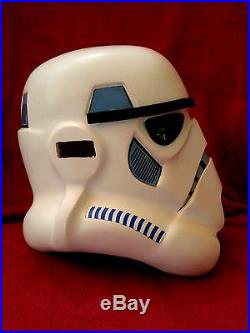 Vintage 1977 STAR WARS Stormtrooper Helmet Hard PVC