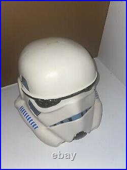 Vintage 1977 Star Wars Stormtrooper Wearable Helmet Collectors Item