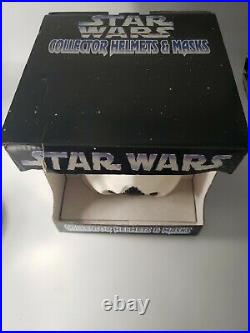 Vintage Don Post 1996 Star Wars Collector Helmet Stormtrooper W Original Box