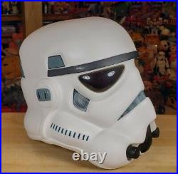 Vintage Lucas film Stormtrooper helmet Star Wars 2002 Rubie's Custom NICE