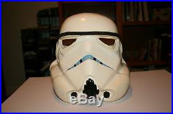 Vintage Origanal Star Wars 1977 Stormtrooper Helmet (hard Resin) Orig 4 Masks