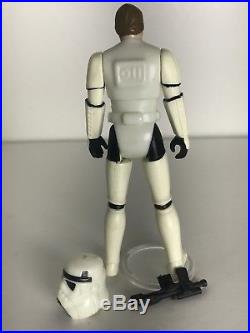 Vintage Star Wars Complete Luke Stormtrooper POTF Original V1c Blaster & Helmet