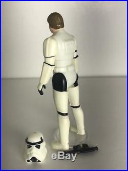 Vintage Star Wars Complete Luke Stormtrooper POTF Original V1c Blaster & Helmet