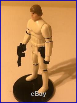 Vintage Star Wars Kenner 1984 Luke As Stormtrooper Last 17 Figure! No Helmet