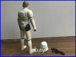Vintage Star Wars Last 17 Luke Stormtrooper with helmet & blaster ALL ORIGINAL VGC