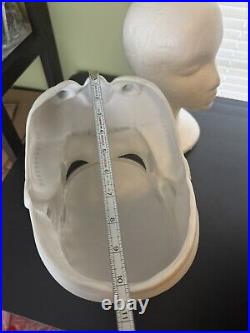 Vintage Star Wars Lucas Stormtrooper Costume Cosplay Helmet Hard Plastic Rubie's