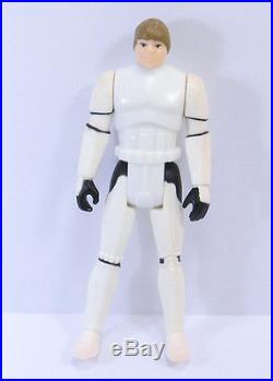 Vintage Star Wars Rare Last 17 Luke Stormtrooper With Original Blaster & Helmet