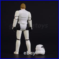 Vtg ORIGINAL Star Wars POTF 1985 LUKE SKYWALKER (Stormtrooper) with HELMET Last 17