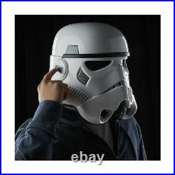 Wars The Black Series Rogue One Stormtrooper Electronic Voice Change Helmet