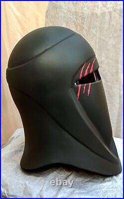 X VINTAGE STAR WARS REPRODUCTION black Imperial Royal Guard Helmet 1996 HANDMADE
