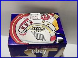 X-WING PILOT Mini Helmet STAR WARS Trilogy Collection RARE NEW Riddell 1997